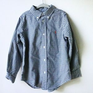 Ralph Lauren youth size 5 button up shirt